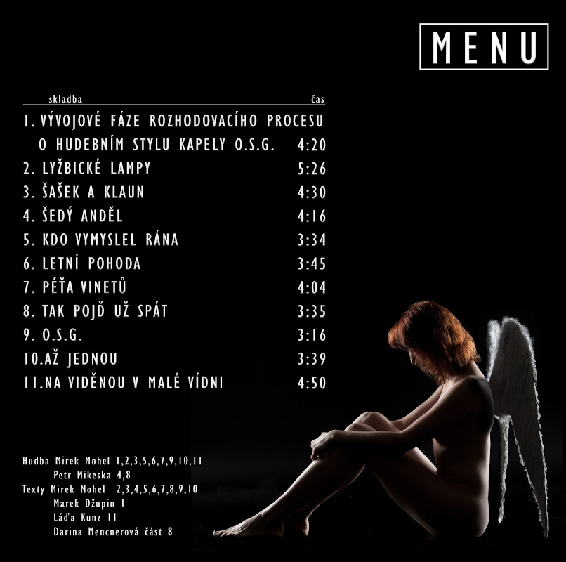 Obal CD Menu